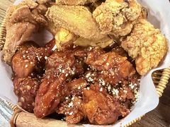 双拼炸鸡-MI WU FACTORY米屋美食工厂餐厅(绿地店)