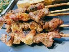 鲜切肉大羊肉串-517烧烤·龙虾·海鲜大排档(万象都荟店)