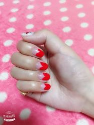 -手牵手美甲