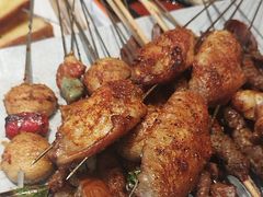 -宝记烧烤·碳锅羊肉·羊蝎子火锅·夜食社(文体路创始店)