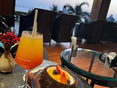 -日落吧·海景咖啡厅·餐酒吧·鸡尾酒·下午茶·乐队表演·浪漫夕阳·三亚文华东方酒店