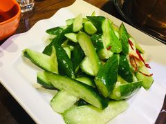 炝油乳瓜-下杨家青海土火锅(海湖店)
