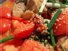 -贵州辣子鸡番茄鸡