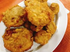 炸藕盒拼丸子-教师之家赵家羊汤馆(东青龙街店)
