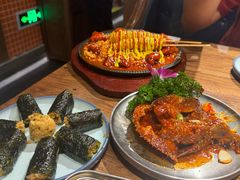 -明洞阿姨·韩式酱蟹烤肉·创意料理(三元桥店)