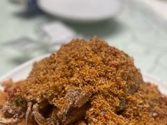 椒盐皮皮虾-强记海鲜菜馆(罗湖万象城店)