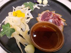 三年金钱火腿配大理手撕乳扇-泓0871臻选云南菜·味庄