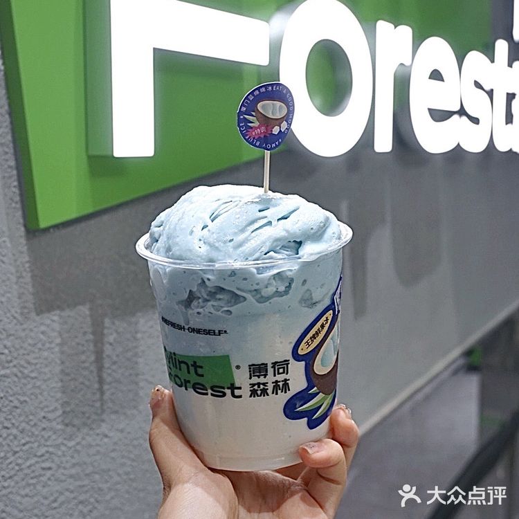 薄荷森林｜万象城旁清爽平价宝藏冰店！
