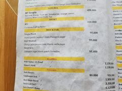 菜单-芽庄MP泰式海鲜海景餐厅