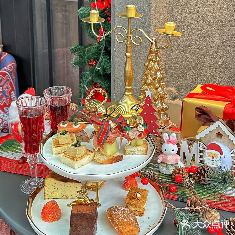 这个圣诞下午茶🎄在佛山真的没对手..