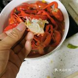虾糕金黄，虾肉弹嫩，麻辣鲜香