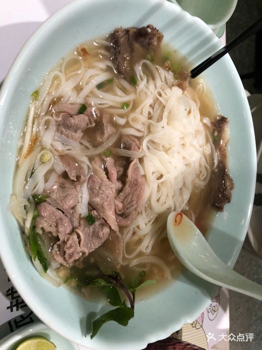 阮氏江越南菜-生熟牛肉汤粉-菜-生熟牛肉汤粉图片-广州美食-大众点评