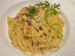 奶油芝士鸡肉培根意面-必胜客(海滨店)