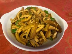 香干肉丝-国生茶庄·地道农家菜团建活动