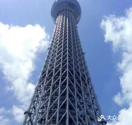 日本东京晴空塔超美的