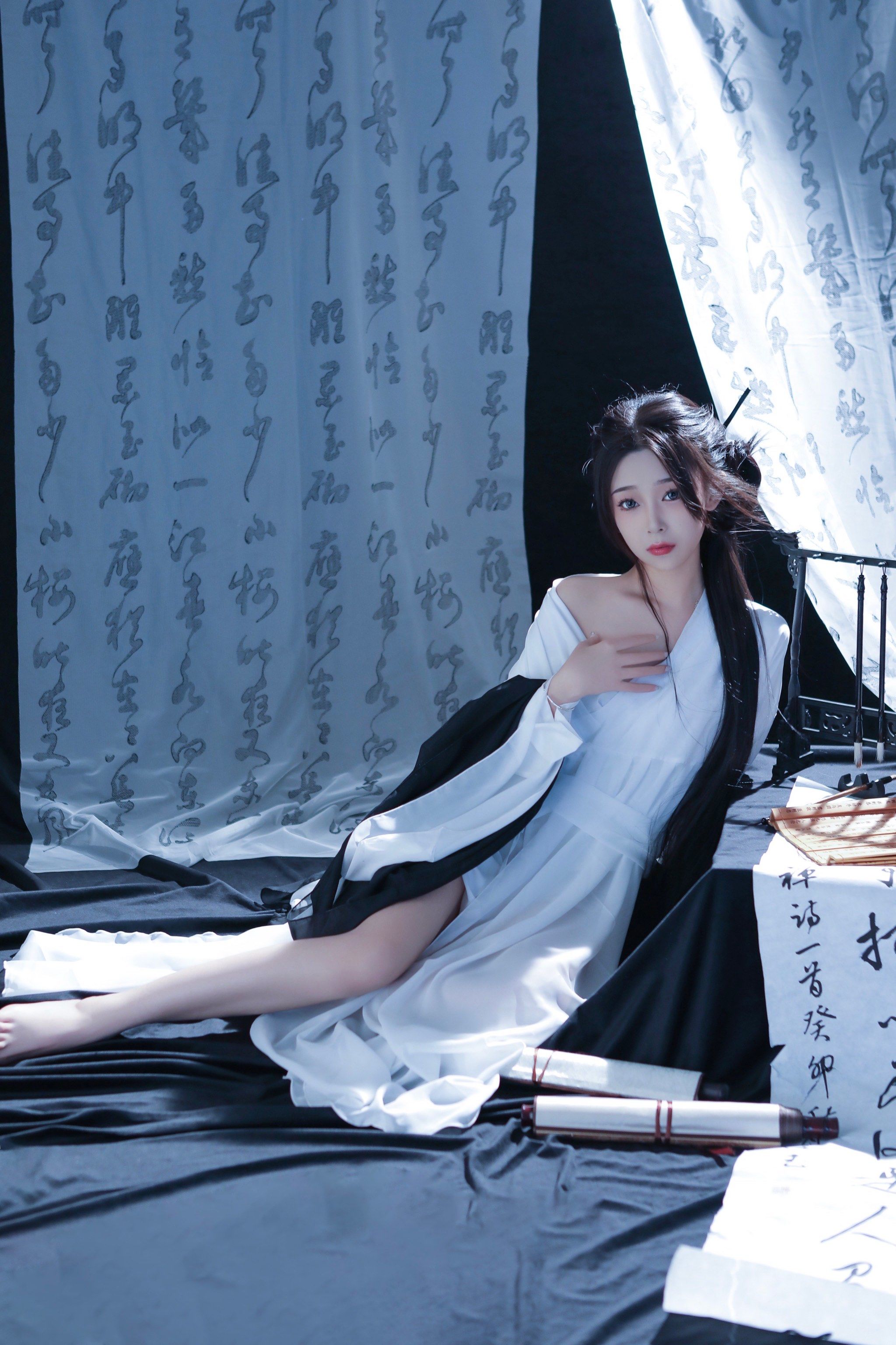 清冷感古风写真