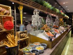 自助取餐区-上海锦江汤臣洲际大酒店壹阶层