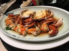 葱油炒膏蟹-新南华大酒店(长寿店)