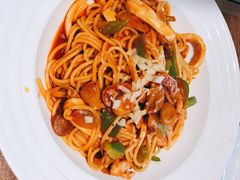 西班牙风情海鲜面-必胜客(WOW中央公园店)