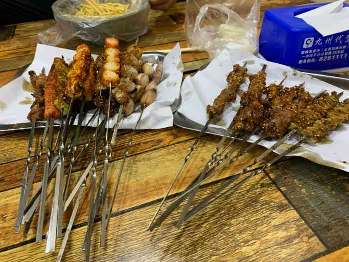 二毛电烤串(并州西二巷店)-"专门过来评价一下,那么多家二毛烧烤,家门