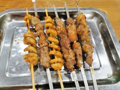 烤羊肉筋-西域老马美食(常营未来域店)