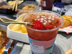 草莓山楂汁-生活如沸·顺德水牛奶火锅(人民广场店)