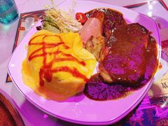 黑椒鸡扒蛋包饭-龙记·香港茶餐厅(海上世界店)