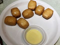 -东来菜馆•手抓海鲜家常菜•海鲜锅贴(鸽子窝店)