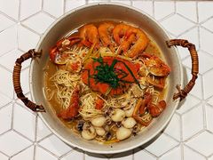 膏蟹拌面-十面欢腾·海鲜面·台式Bistro(长乐路店)