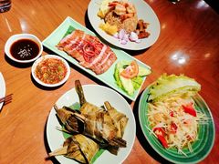 炭烧猪颈肉-mango tree芒果树泰国餐厅(青岛万象城店)