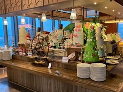 自助取餐区-三迪希尔顿酒店欢厨自助餐厅·高空闽江全景