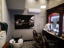 -595barbershop美式油头