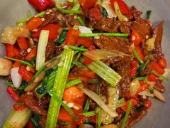 小炒黄牛肉-湖南乡情湘菜馆(罗湖店)