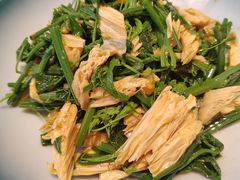 凉拌丝瓜尖-黑窑厂糖油饼烤鸭·清真菜(黑窑厂街店)