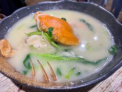 膏蟹汤面-十面欢腾·海鲜面·台式Bistro(长乐路店)