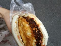 蛋菜夹馍-老马家马蓉蛋菜夹馍·腊牛肉夹馍(回民街店)