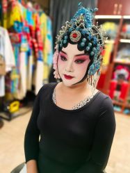 -胭脂猫京剧摄影