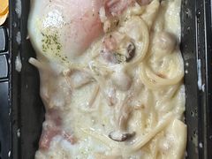 奶油汁培根溏心蛋意面-Future&Kitchen