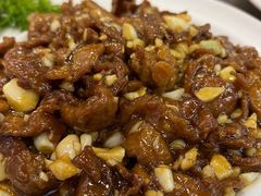 蒜爆羊肉-清真·尚穆回回香清真餐厅(工人新村店)