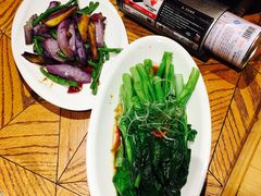 白灼菜心-阿罗新疆菜(人民广场店)
