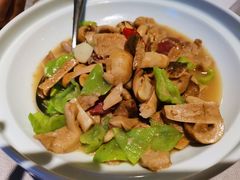 火腿炒青头菌-翠府(翠湖北路店)