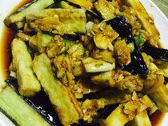 蛤蜊肉拌茄子-华春餐馆(鱼山路店)