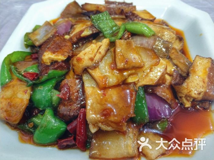 丁记玻璃房餐厅-香干回锅肉图片-武汉美食-大众点评网