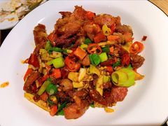 小炒黄牛肉-建辉湖南土菜馆(南大街店)