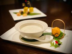 手工蛋白杏仁茶配脆皮杏仁饼-巴黎轩(澳门巴黎人店)