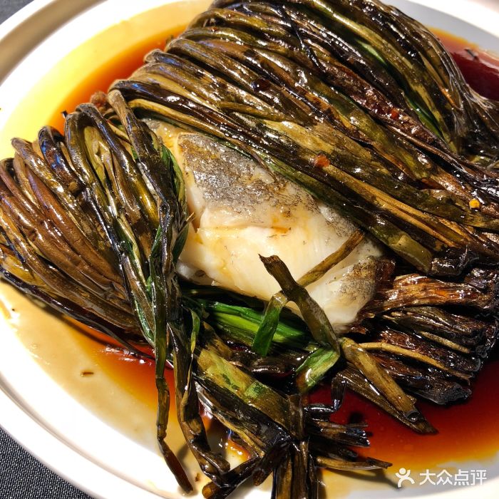 海趣餐厅·苏式家菜(高新店)葱烤鸦片鱼图片 - 第6张