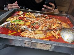 香辣味凌波鱼-探鱼·鲜青椒爽麻烤鱼(银泰城店)