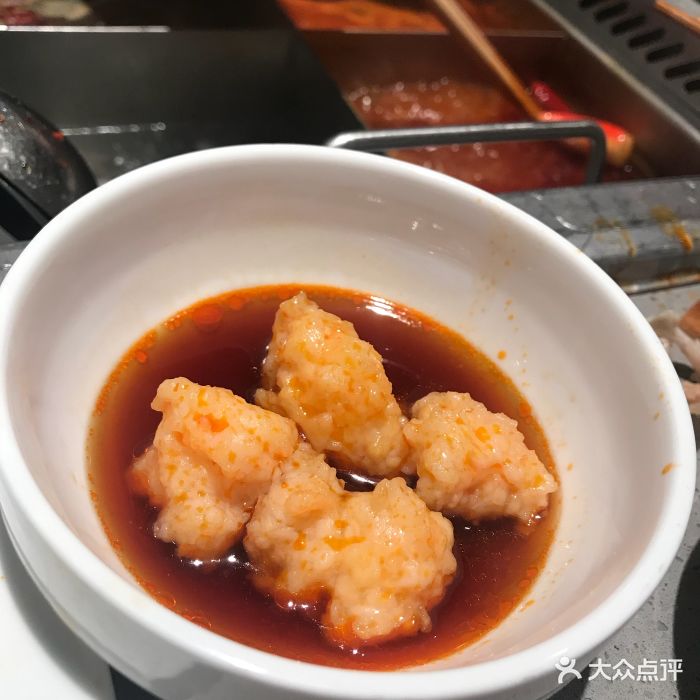 海底捞火锅(东西巷店)招牌虾滑图片 - 第1张