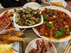 炒花甲-宝记烧烤·碳锅羊肉·羊蝎子火锅·夜食社(文体路创始店)