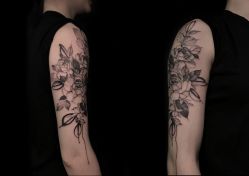 点击看大图 植物-白夜刺青·InkStudio